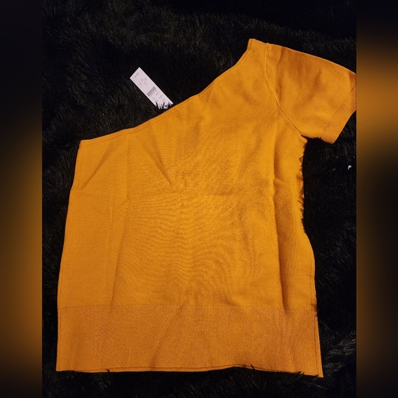 J Crew Factory One-shoulder stretch sweater - Picture 3 of 3